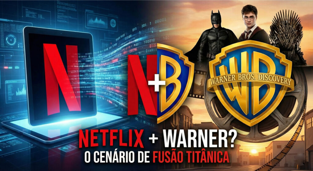 O Cenário Titânico: O que aconteceria se a Netflix comprasse a Warner Bros. Discovery?